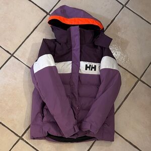 Worn 2X EUC Helly Hansen Junior Double Diamond Jacket  Size 152/ 12